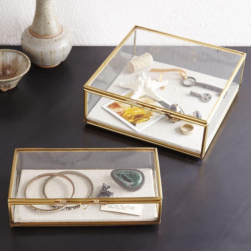 Glass Shadow Boxes West Elm UK